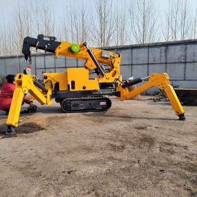 Hydraulische telescopische giekdieselmotor Spinrupskraan 3T 5T ​​8T