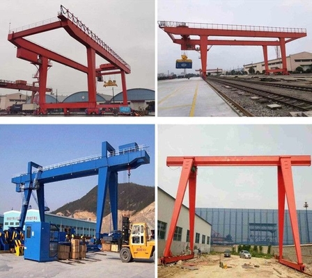 De op zwaar werk berekende Dubbele Kraan van de Straal Op rails gemonteerde RMG Brug 35ton 45ton 55ton