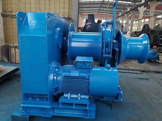 30ton trekkend scheepsanker Anker Maritieme hydraulische lier met hydraulisch pompstation