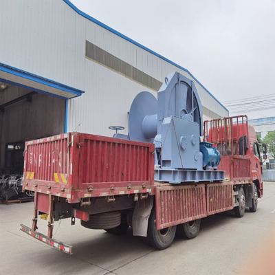 Van het de Capaciteitsschip van Marine Hydraulic Winch 1-75ton van het metaalstaal de Meertroskruk