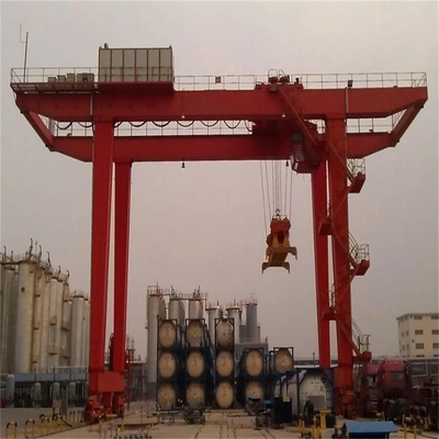 Openlucht Zware Doostype Lift Crane Machine Double Beam Gantry Crane With Mobile Trolley