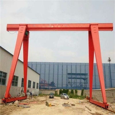 De gebruikte Container Gemotoriseerde Kraan van de de Bandbrug van de Workshop Enige Straal Rubber8t 10T