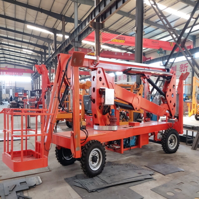 Gemotoriseerd Aanhangwagen Opgezet Cherry Picker-liftplc Controlesysteem