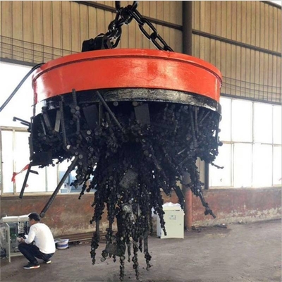 Industrieel Opheffend het Staalschroot van Elektromagneetchuck circular magnet lifter for