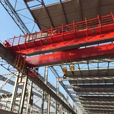3T-800T-bovenloopkraanmachine met hoge weerstand van het staal de dubbele straal voor het industriële opheffen