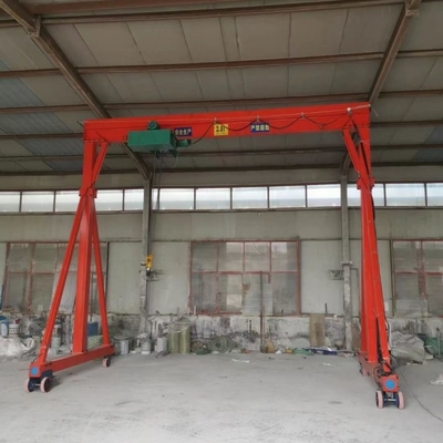 Eénbalk-kran met wielen Elektrische hefmachine voor de bouw 3T 5T
