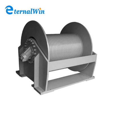 Gecustomiseerde metalen staal marine hydraulische lier voor zware mariene omgeving