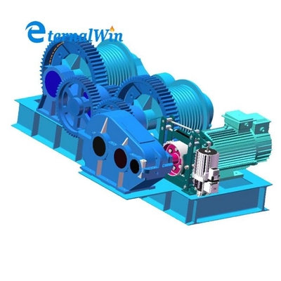 Eternalwin merk dubbele trommel elektrische wrijvingswiel 30 ton 300 kn