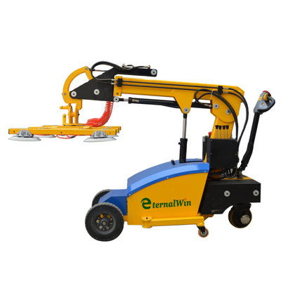 Liftkraanmachine voor de verwerking in de bouw- en glasverwerkende industrie