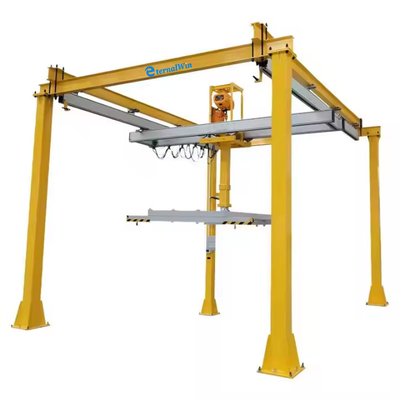 Op maat gemaakte snelheid KBK bovenhoofd kraan machine hangend besturing / afstandsbediening met sterkte staal