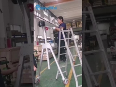 Verstelbare aluminiumpantelkraan Draagbare pantelkraan