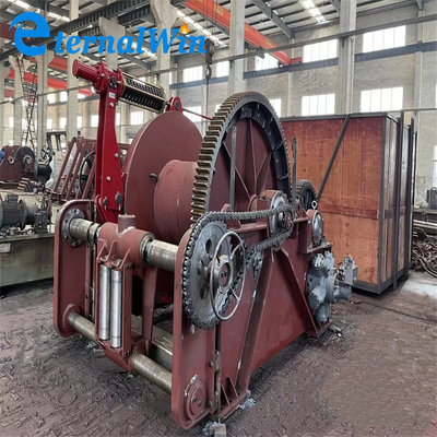 2 ton-60 Ton Hydraulic Anchor Winch Single of Dubbele Trommel