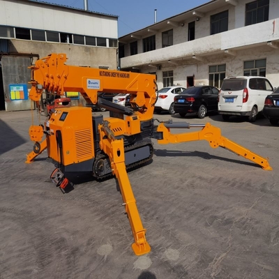 Telescopische giek Hydraulische spin-rupskraan Afstandsbediening Spider-hefapparatuur