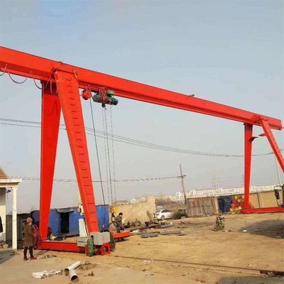 De Kraan0.8/8m/Min Speed For Heavy Duty Industrieel Gebruik van de staal Op rails gemonteerd Brug
