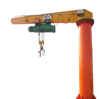 Gearticuleerde Pijler de Schommelingswapen Jib Crane 2T 10T van de 360 Graad Roterend Cantilever
