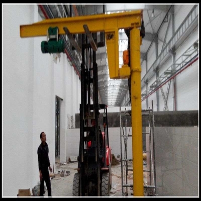 Omwenteling die het Hijstoestel van Crane Mini Fixed Pillar Jib With van de 360 Workshopkolom zwenken