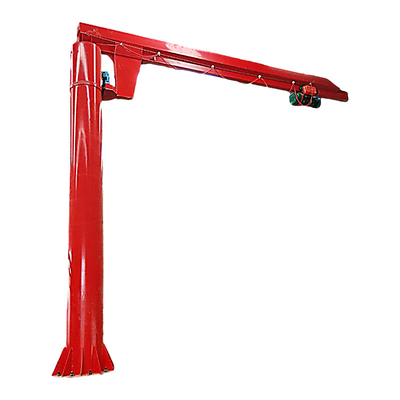 Elektrische Roterende Cantilever Crane Jib Crane With Pneumatic Vacuum Lifter 3 Ton
