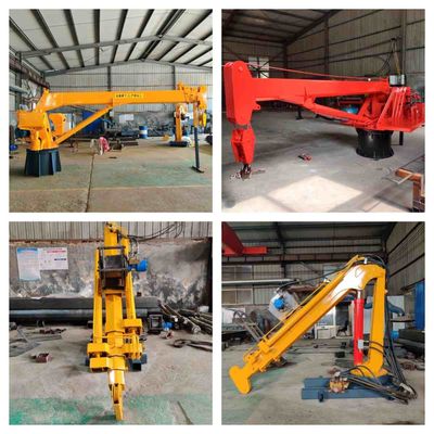 10T 20T snakken Kraan van Crane Slewing Deck Marine Telescopic van de Boom de Mobiele Haven