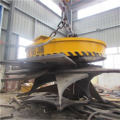 Groot Cirkel Elektrisch Elektromagnetisch Chuck Excavator Crane Lifting Magnet 700mm 800mm