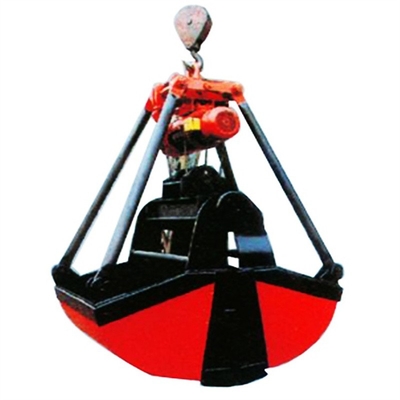 6-12 CBM Crane Grab Orange Clamshell Grab Emmer Luchtcrane grapple