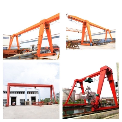 Afstandsbediening 10 Ton Gantry Crane Lightweight Single-Balk Crane With Electric Hoist
