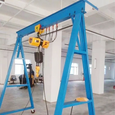 Lichte Plichtsketen Hijstoestelbrug Crane Movable Single Girder 2.64m Hoogte
