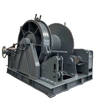 Metalen staal marine hydraulische lier met aangepaste nominale belasting en ontwerp