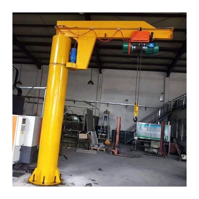 Cantilever Jib Crane 500kg van het 360 Graad de Zwenkende Wapen met Elektrisch Kettingshijstoestel