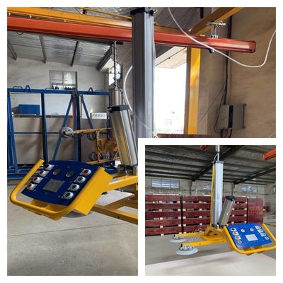 300-500kg pneumatisch het Glas Vacuüm Heftoestel van het Glasheftoestel met Jib Crane