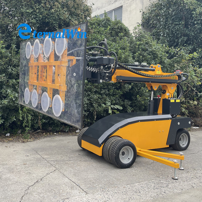 800 kg ruwe terrein glazen glazen robot 5m hoog met grote banden