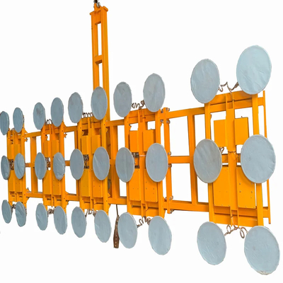 360 graden rotatie vacuüm glasmover met 800 kg maximale belasting 1400 * 650 * 1400mm afmetingen