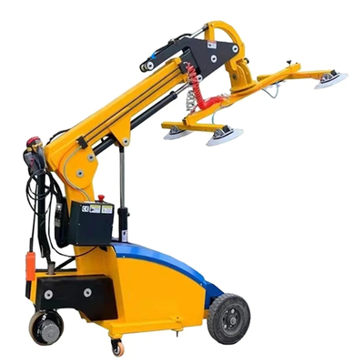 800 kg Max Load Vacuum Glass Mover met prestaties en 380V/220V stroomvoorziening