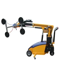 Max. Lifthoogte van 3,5m Vacuum glasgripper voor 1400*650*1400mm glas