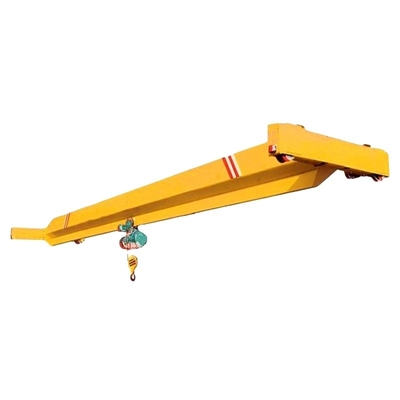 Gepersonaliseerde kleur elektrische 380V staal single beam overhead kraan met afstandsbediening