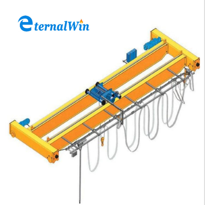 Karretje van de Balkcrane travelling overhead crane winch van 20T 50T het Europese Mobiele Dubbele
