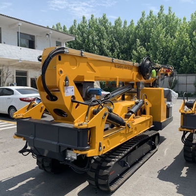 CE Telescopische boom Diesel en elektrische kracht 5 ton Mini Spider Crawler Crane
