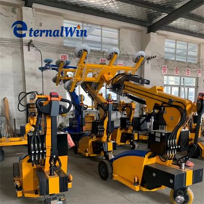 Gepersonaliseerde kleur 800 kg laadvermogen Vacuum glaslifter met 360 rotatie