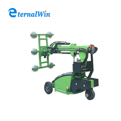 Geel Groen Rood Zware elektrische glaslifter 800 kg Maximale belasting 3,5 m hoogte