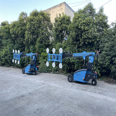 Automatische glazen vacuümlifter met aangepaste kleur 5m maximale hefhoogte 360 graden rotatie