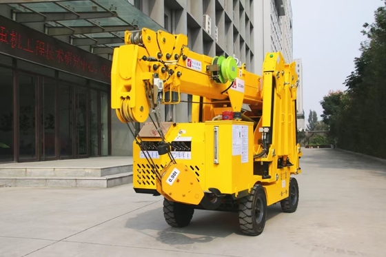 10 ton telescopische boom spin kraan voor bouw