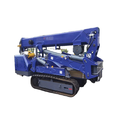 Krachtige elektrische en dieselaangedreven 5 ton spinnenkraan in geel / rood / blauw / zwart of groen voor zwaar tillen