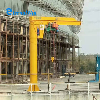 1000 kg capaciteit Elektrische jib kraan en ketenhef opties voor industriële