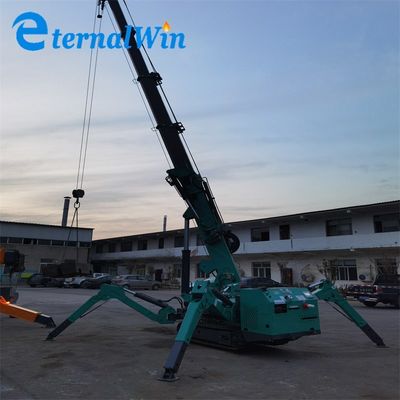 Gele / rode / blauwe / zwarte of groene spin kraan met staal en 1,2 ton hefvermogen