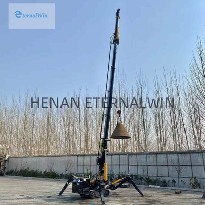 Mini Spider Crane 5 Ton Telescopische Giek Elektrisch Diesel