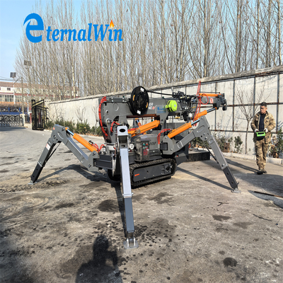 Hoge capaciteit 3 ton spin kraan met 15 meter maximale hefhoogte en diesel brandstof