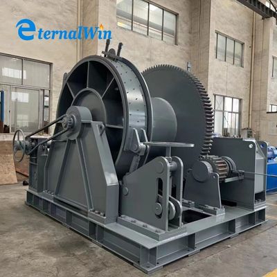 Duurzame hydraulische scheepslier met verstelbare trommellengte 400-1000mm en trommeldiameter 400-800mm