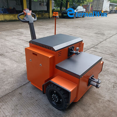 7000N trekker met nominale trekkracht, loop-trekker die rijsnelheid biedt, laden en lossen 2 tot 3 km/u, ontworpen voor het heffen en transporteren van zware lasten