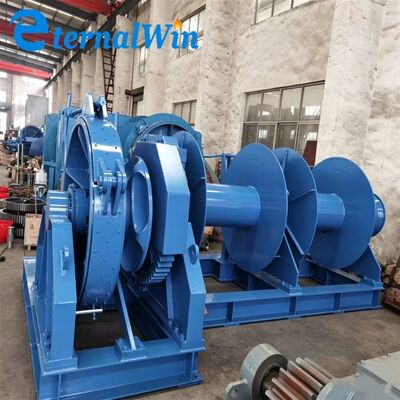 Elektrische Marine Anker Winch Single/Double Drum Ship Windlass Voor Vessel & Offshore Platform