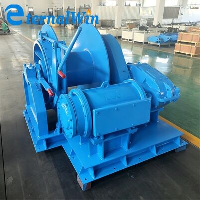 Robuuste marine elektrische lier met 8 mm tot 60 mm draadtouwdiameter voor offshore en maritieme vrachtverwerking