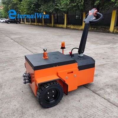 24V accu-spanning Elektrische sleepboot Afmetingen 1300x850x1050mm Industrieel sleepvoertuig ontworpen voor zwaar vervoer